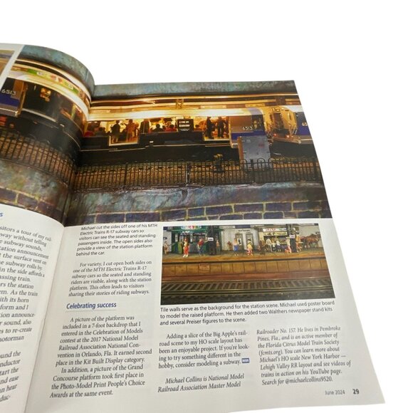 Model Railroader Magazine June 2024 Issue Collectible - Picture 8 of 10